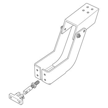 Konsole EINWÄRTS E 250 NT / E 350 N - Strichzeichnung