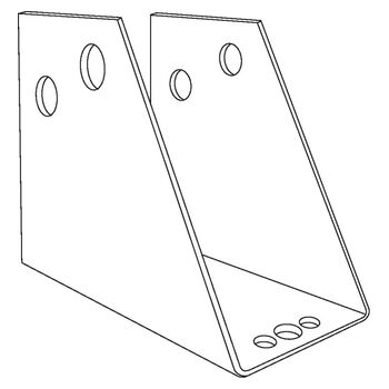 Dachfensterkonsole H40 E 1500 - Strichzeichnung