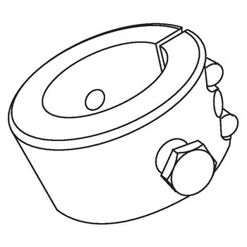 Klemmring E 3000 - Strichzeichnung
