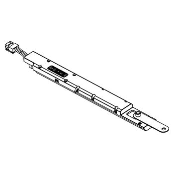 E 905 Verriegelungsantrieb für Zentralverschluss, silberfarbig, 18 mm - Strichzeichnung