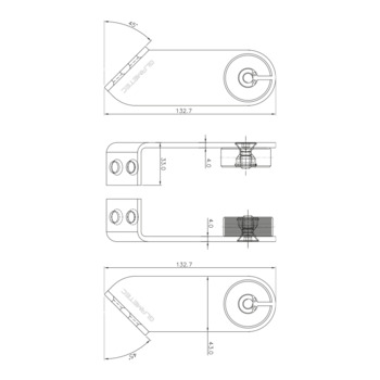 GLAMETEC KONSOLE 1 1/4