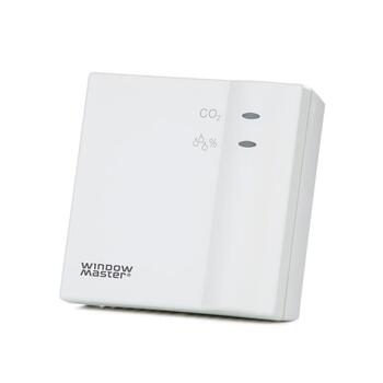 Temperatur-, CO2- und Feuchtesensor KNX WET 112 0101