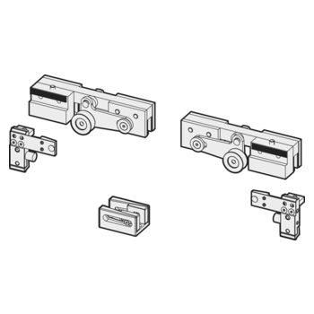 Zubehör-Set NOVA 80 für Glas - 28.550/28.552