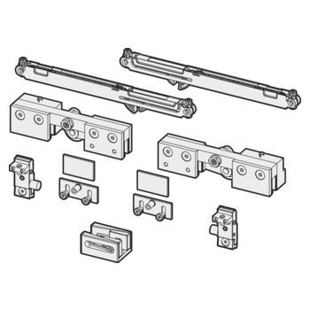 Zubehör-Set für Glas mit SOFT-STOP - 28.554/28.556