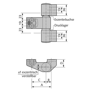 WSS Stahltürband 04.302 Massbild