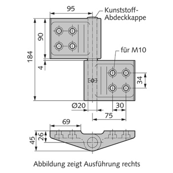 WSS Konstruktionsband 04.541.0164 Massbild