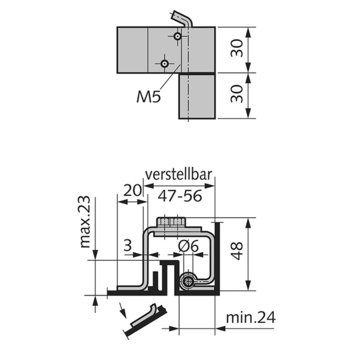 WSS Verwindband 04.901.0000.010 Massbild