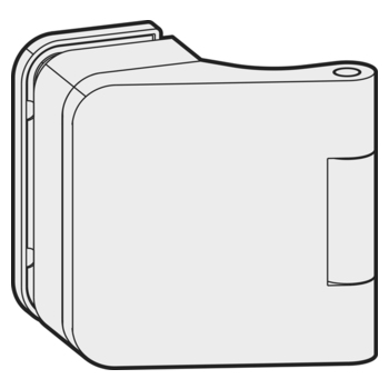 Türband mit Hülse bis 45 mm Falztiefe 