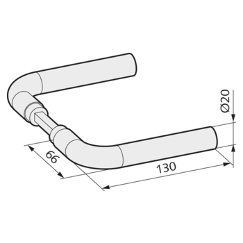 Türdrücker, Stabform