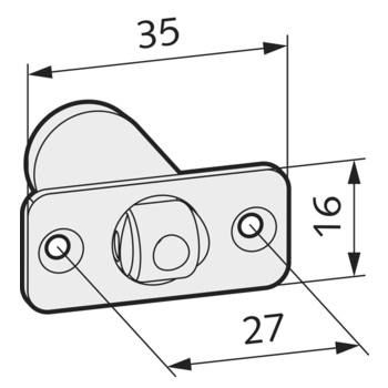 Türschnäpper mit Rollfalle