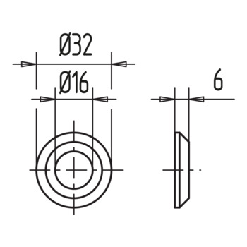 Führungs-Rosette 01.953