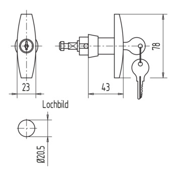 Knebelgriff 01.956