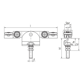 WSS - Rollapparat HELM, für Tore mit elektrischem Antrieb - 03.446