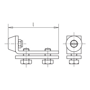 WSS - Schienenstopper HELM - 03.431 Massbild