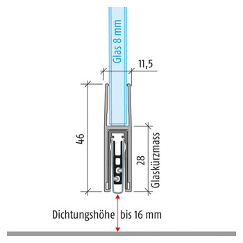 Planet KG-F8 schmal Massbild