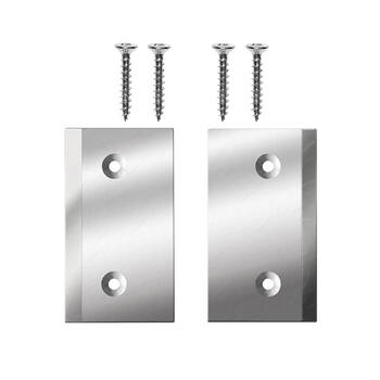 ZUBEHÖR: Eckplattenset X3, Aluminium, 29 mm