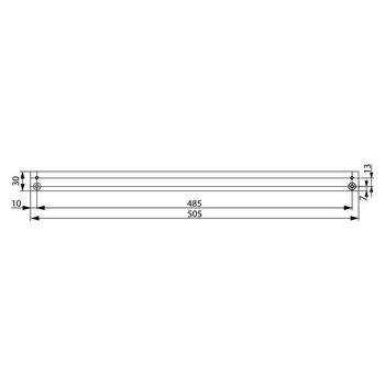 ASSA ABLOY Montageplatte DCA130-----EV1- Massbild