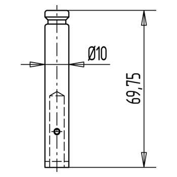 Verrieglungsstück oben (Rohrrahmen) 01.832