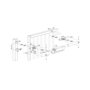 LOCINOX Türschliesser Samson 2 656.00 Zeichnung