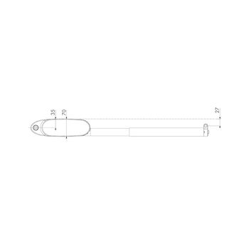 LOCINOX Türschliesser Samson 2 656.00 Zeichnung 1