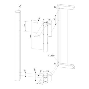 LOCINOX Türschliesser MAMMOTH 180 2.Bild 656.010