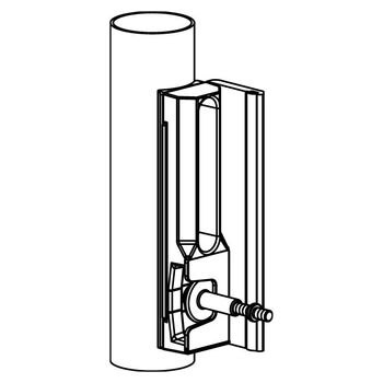 LOCINOX Sicherheitsanschlag SHRL QF 679.411 Zeichnung