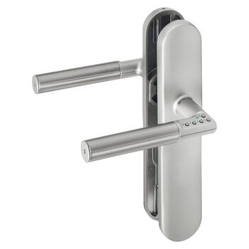 ASSA ABLOY Code Handle® Langschild-Variante ohne Zylinderlochung 492L08