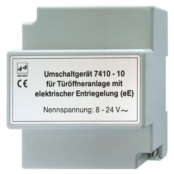 7410 Umschaltgerät 8-24 V AC, Aufputz/Hutschiene