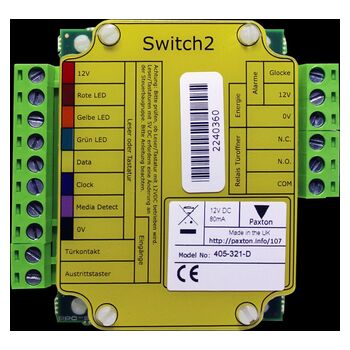 Switch2-Kontroller, für DIN-Schienenmontage