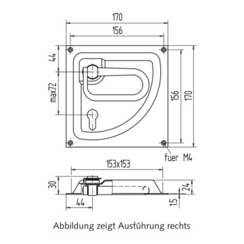 WSS Sporthallen-Türdrücker 02.770