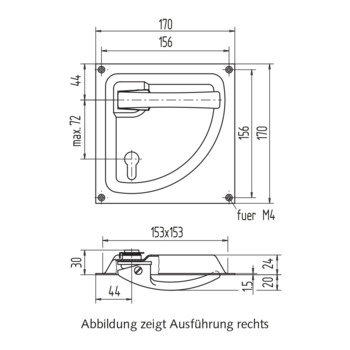 WSS Sporthallen-Türdrücker 02.772