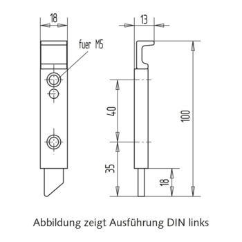 Stulpriegel, federnd 10.820/821