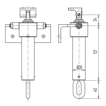 WSS Manueller Teleskop-Spindeltrieb, 3-stufig 12.102