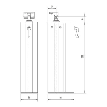 Elektro-Teleskop-Spindelantrieb, 3-stufig, 230 V 12.204