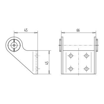 WSS Schwenkkonsole 12.256