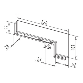 PT 40.2 - Winkelverbinder mit Anschlag 30.134