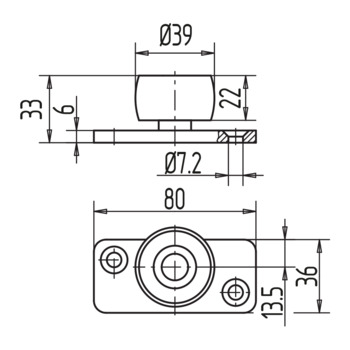 Gleitrolle HELM 03.489