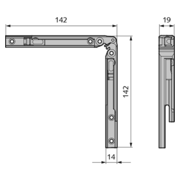 Eckumlenkung AK-210/AKL-210