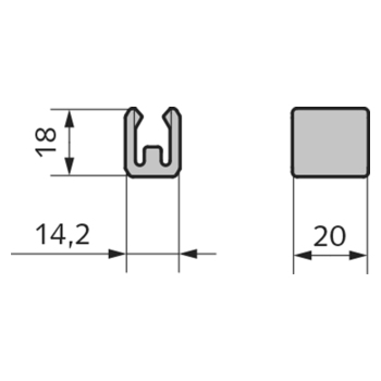 Zugstangenführung AK-210/AKL-210