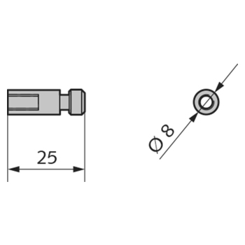 Anschlussstück AK-210/AKL-210