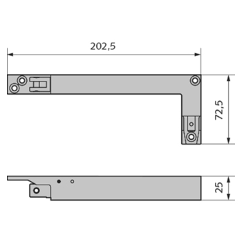 Horizontalgetriebe AK-210/AKL-210