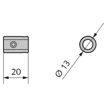 Anschlagstück AK-210/AKL-210