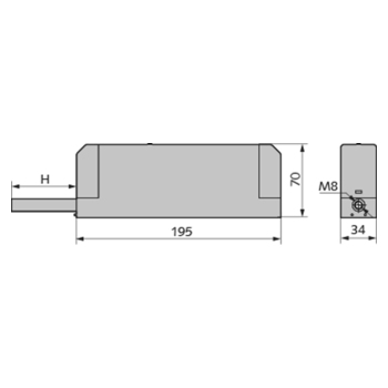 Elektro-Spindelantrieb 230V/AC für Feuchträume