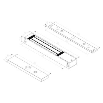 ASSA ABLOY Micro-Magnet MAG-01500 Massbild