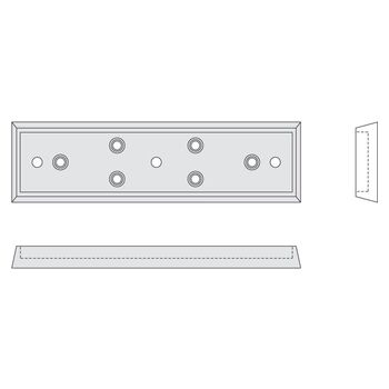 ASSA ABLOY Montageplatte MAGAC-M300