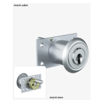 EVVA ICS Zentralverschlusszylinder MR22Z, verschiedenschliessend, Produktbild