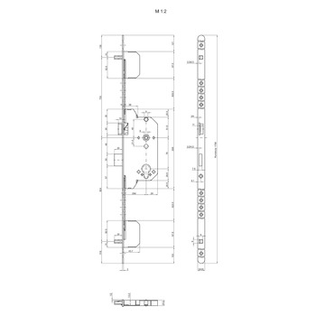 ASSA ABLOY MSL PanikTribloc 1859PBe Massbild