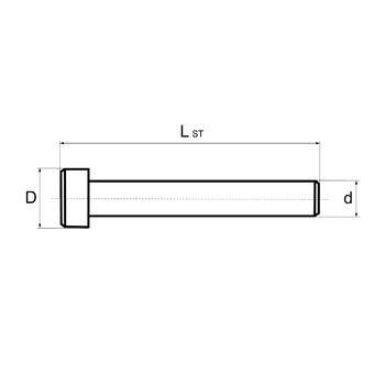 Inoxstift 49 Massbild