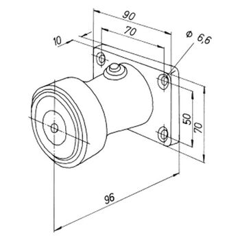 ASSA ABLOY 830-8IGWU---F90 Technische Zeichnung