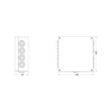 AirKey-Wandleser Steuereinheit E.A.WL.CUS Massbild